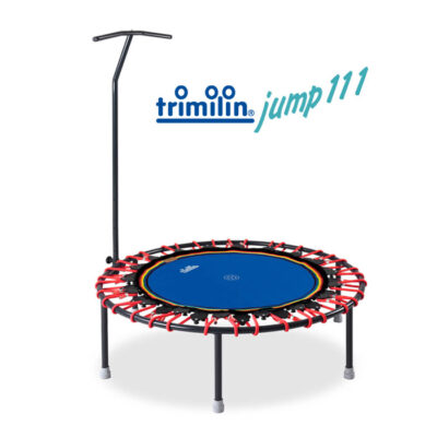 Minitrampolin trimilin-jump 111. Mit T-Haltestange.