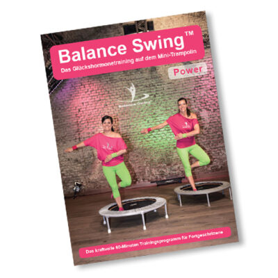 DVD Cover Balance Swing Power, Trampolin Training